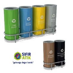 Sıfır Atık Çöp Kutuları