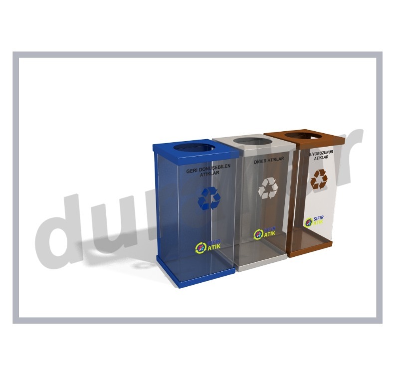 Sıfır Atık Kutu Pleksi Glass -GDK-3097