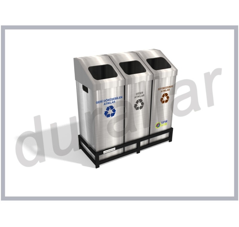 3 lü Kağıt Atık Kutusu -GDK-3025