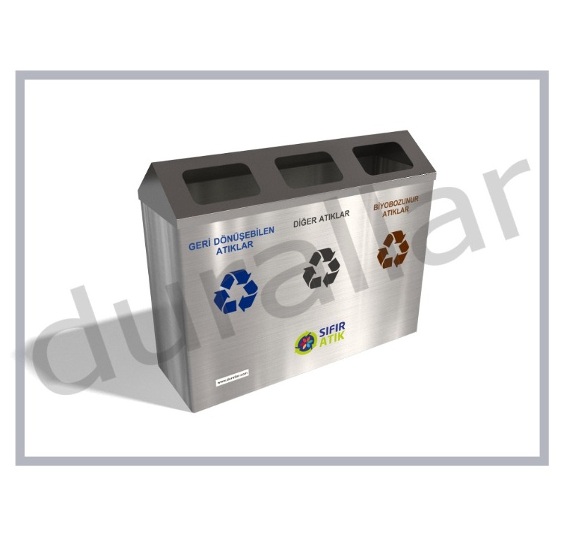 3 lü Sıfır Atık Kutuları -GDK-3084